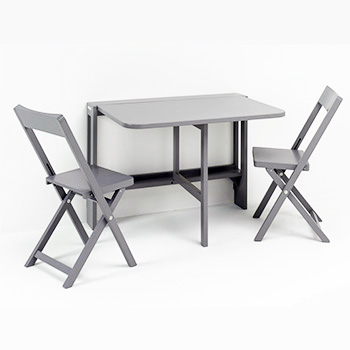 TL-MTG Medium Grey Table and Chair Set